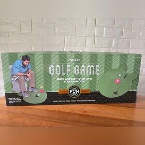 Toilet putting game🍒